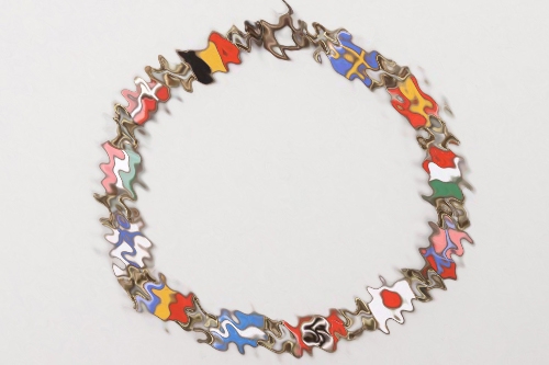 Third Reich Olympic Games enamel bracelet