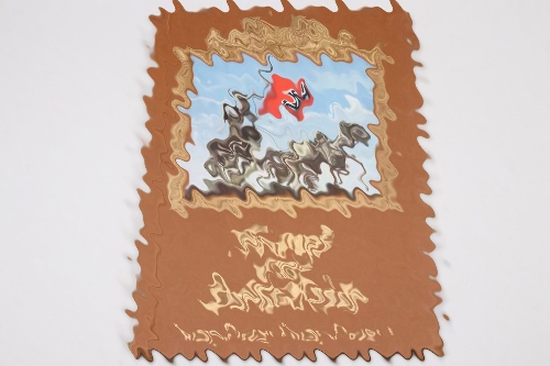 Blank Cigarette card album "Kampf ums Dritte Reich"