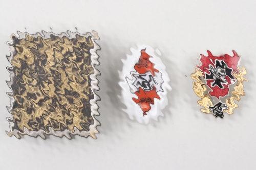 2 + Third Reich badges with box