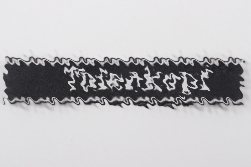 Waffen-SS "Totenkopf" cuffband  EM/NCO