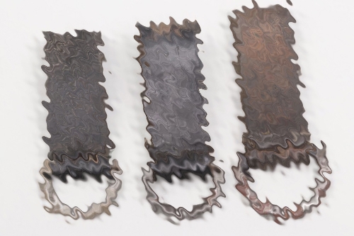 Waffen-SS lot of leather belt loops - SS 1/35 RZM