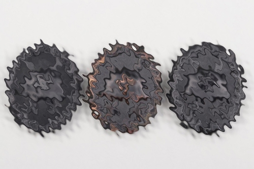 3 + Wound Badges in black