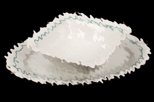 2 + Kriegsmarine porcelain dishes by KPM