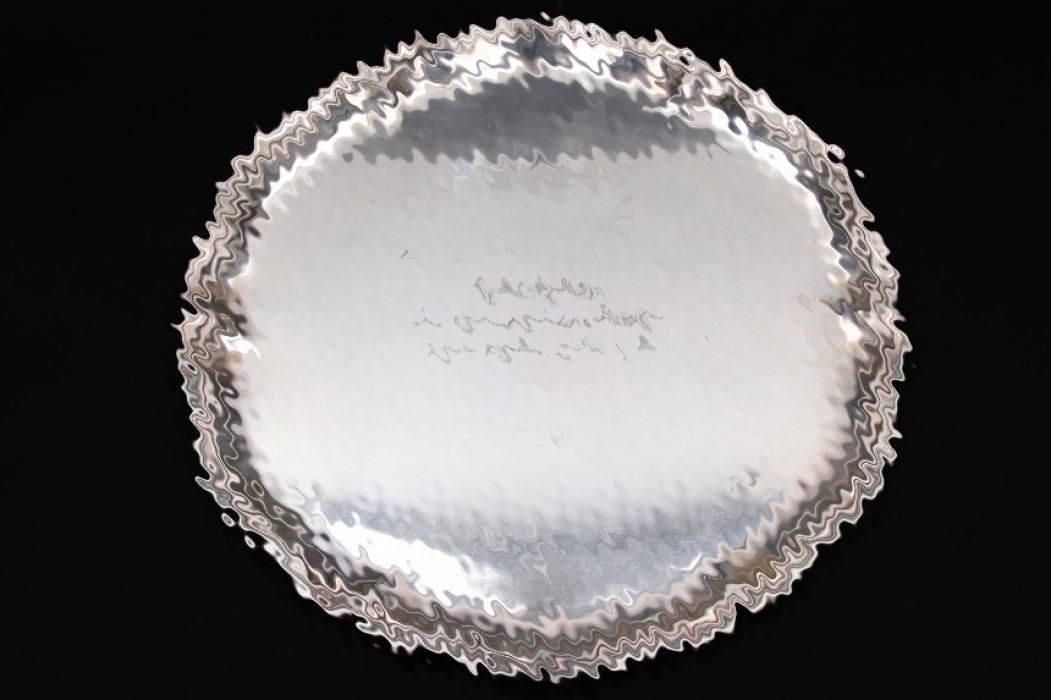 1930 honorary prize plate Reichswehrminister Groener