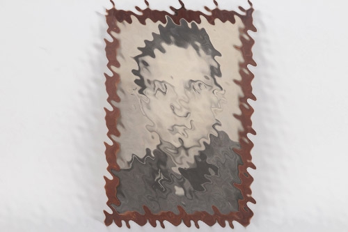 Waffen-SS portrait photo in frame 