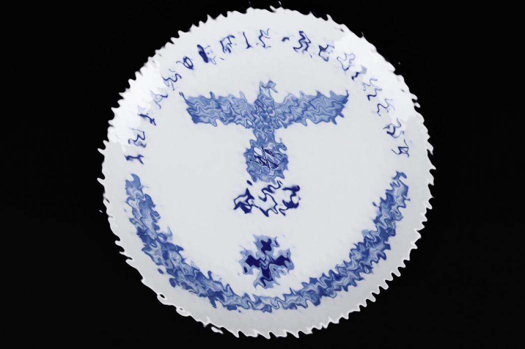 Inf.-Rgt.457 porcelain plate - MEISSEN