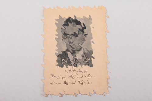 Walter HAGEN - original signature on postcard