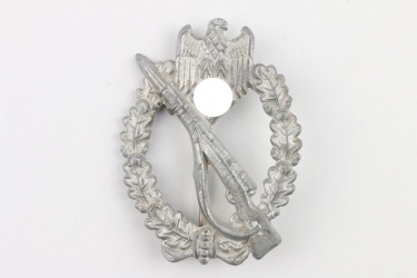 Infantry Assault Badge in silver - hollow 