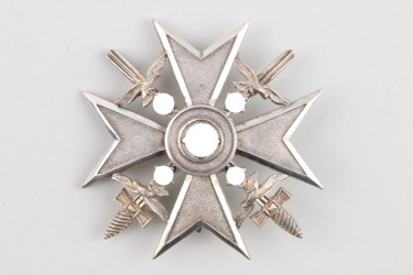 Spanish Cross in silver with swords CEJ 900 