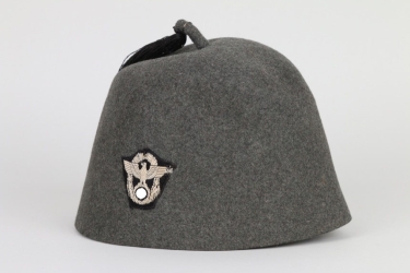 Waffen-SS grey FEZ - Feldgendarmerie