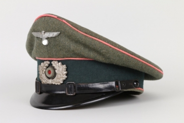 Heer Panzer EM/NCO's visor cap 