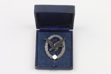 Luftwaffe Air Gunner Badge without lightning (Deumer) in case