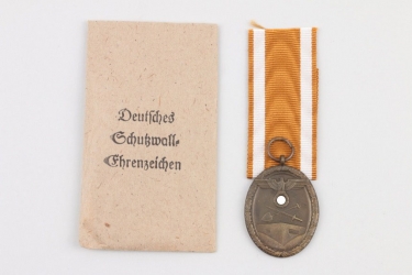 Westwall Medal in bag
