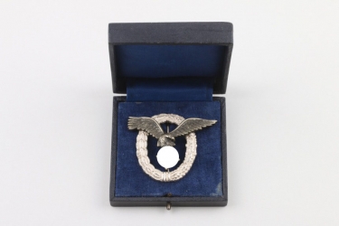 Luftwaffe Pilot's Badge (GWL) in case 