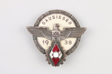 1938 Gausieger Badge - Brehmer 