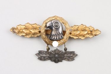 Squadron Clasp for Aufklärer in gold with hanger