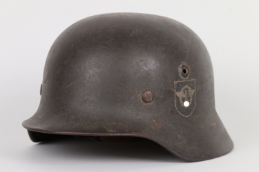 Police M40 double decal helmet - Q64 