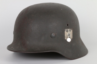 Heer M40 single decal helmet - NS64 