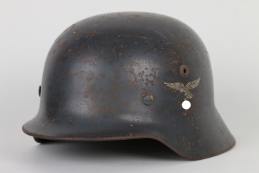 Luftwaffe M35 double decal helmet - ET64 