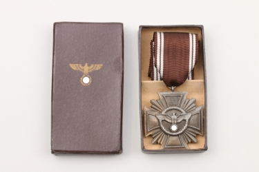 NSDAP Long Service Award in bronze in case - M1/102