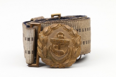 Kriegsmarine officer's parade buckle & belt