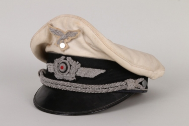 Luftwaffe officer's summer visor cap 