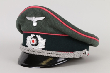 Heer Panzer officer's visor cap - Wagner 1938