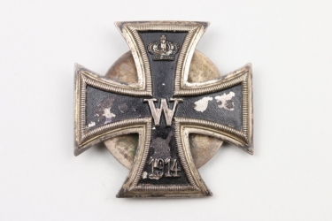 1914 Iron Cross 1st Class on screw-back - VICTORIA