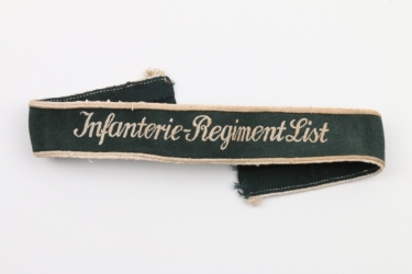 Infanterie-Regiment List cuffband - EM/NCO