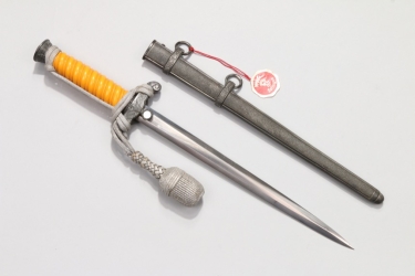 Unworn Heer officer's dagger (WKC) with tag
