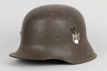 Heer M16 double decal helmet
