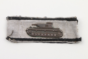 Tank Destruction Badge in silver