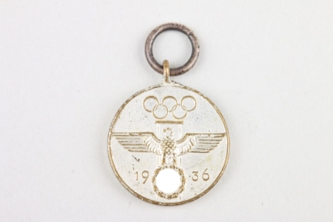 1936 Olympic Games Commemorative Medal miniature