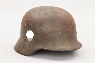Waffen-SS M40 double decal helmet