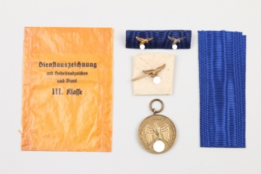 Luftwaffe 12 years Long Service Award grouping