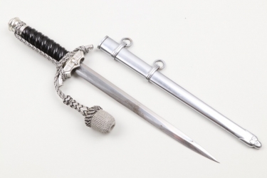 Third Reich Bahnschutz leader's dagger with portepee
