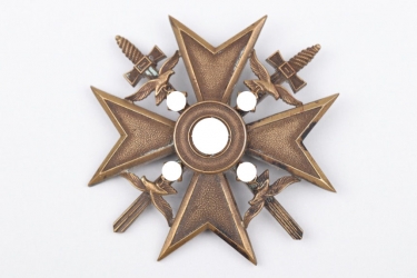 Spanish Cross in bronze with swords-  L/16