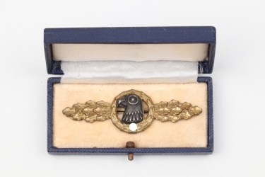 Fw. Sabatier - Squadron Clasp for Aufklärer in gold in case
