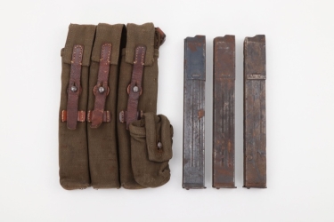 Heer/Waffen-SS MP38/40 pouch with magazines
