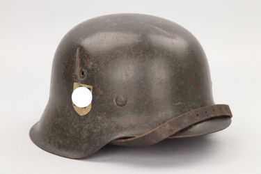 Waffen-SS M42 single decal helmet - TKC 64