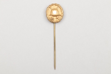 Wound Badge in gold miniature - 1st pattern