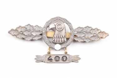 Squadron Clasp for Aufklärer in gold + "400" hanger - BSW