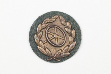 Heer / Waffen-SS drivers Badge in bronze
