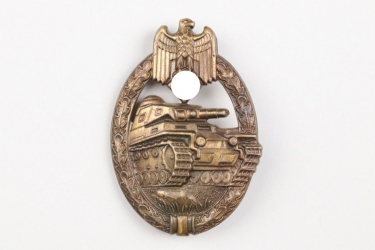 Tank Assault Badge in bronze - S&L