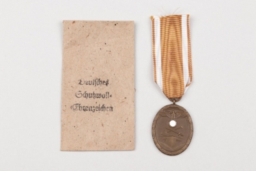Westwall Medal in bag - Poellath