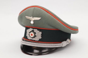 Heer Artillerie officer's visor cap "EREL" - named