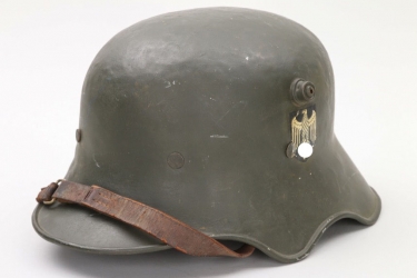 Heer M18 "Cavalry" double decal parade helmet