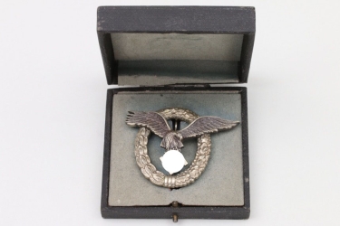 Luftwaffe Pilot's Badge in case - FLL