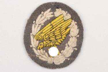 Luftwaffe Paratrooper Badge - cloth type (variant)