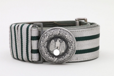 Heer officer's brocade belt & buckle